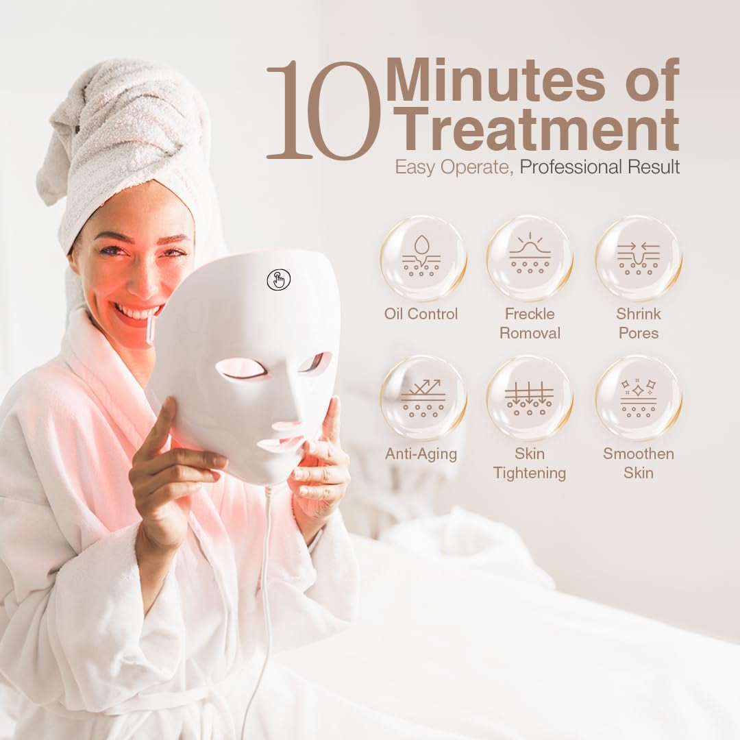 LED Light Therapy Face Mask - view 3