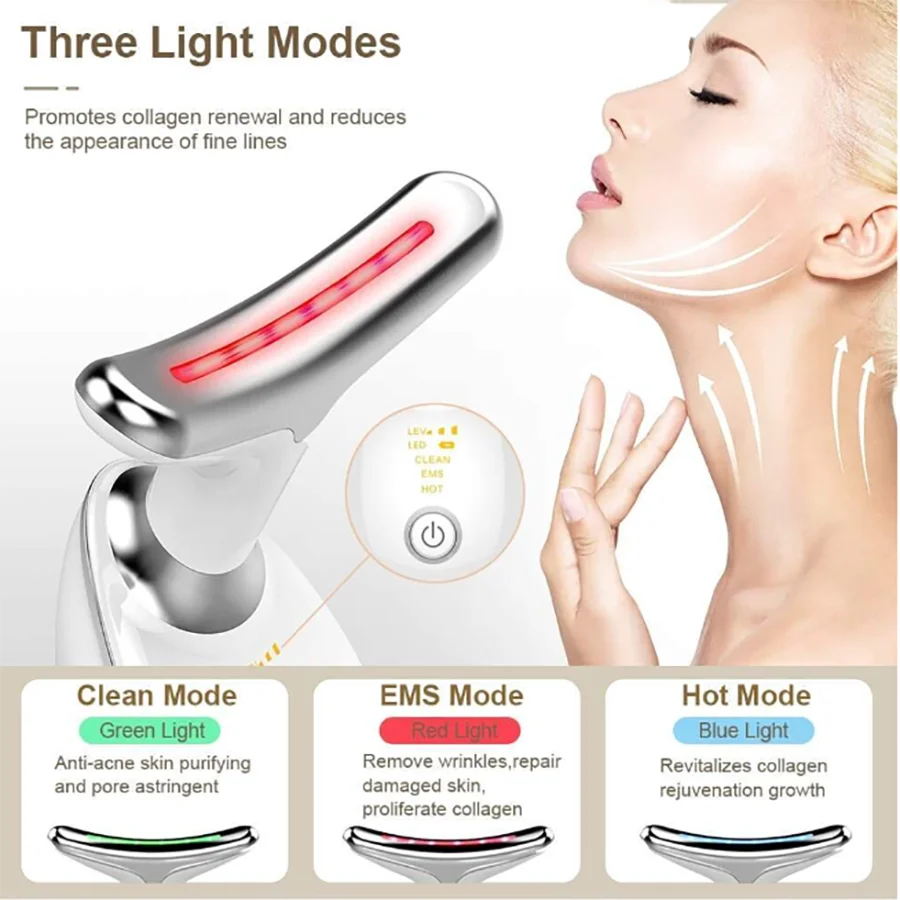 Radiance LED Face & Neck Massager - view 4