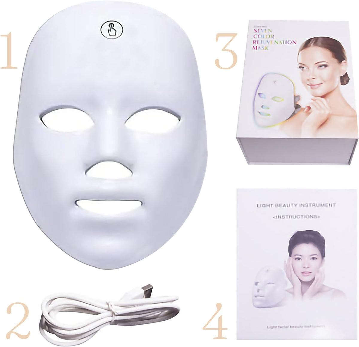LED Light Therapy Face Mask - view 7